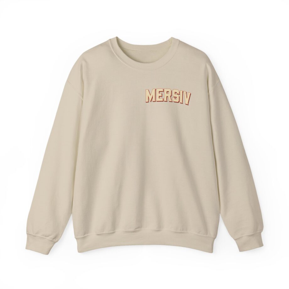 Mersiv Tan Chicago Unisex Heavy Blend™ Crewneck Sweatshirt