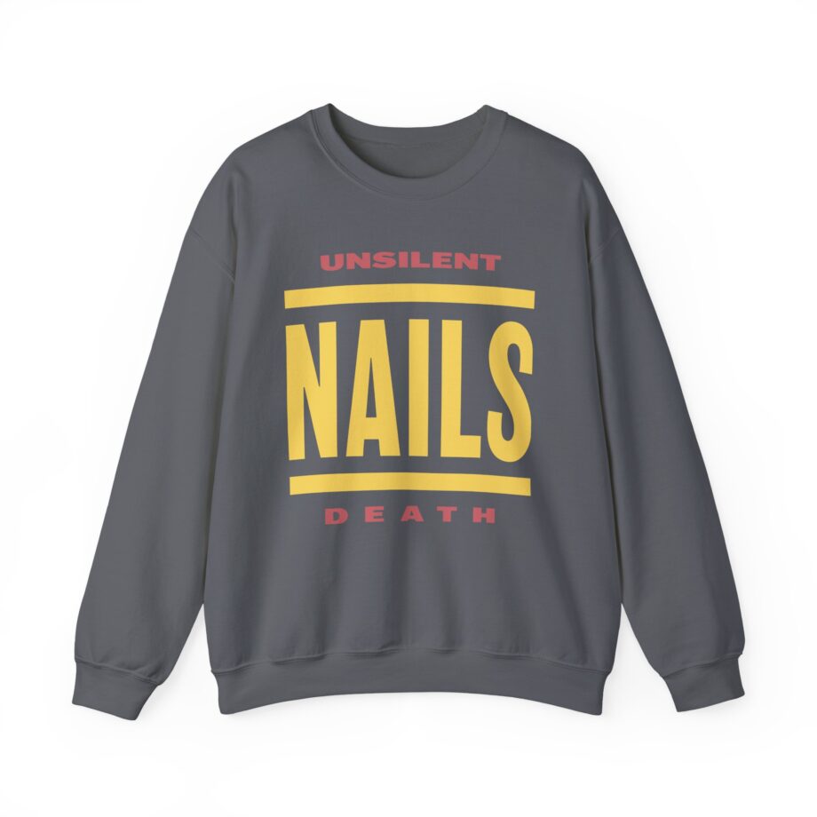 Nails Bold Lines Unisex Heavy Blend™ Crewneck Sweatshirt
