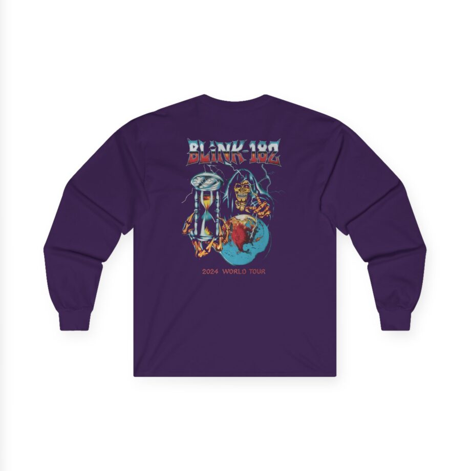 Blink 182 World Tour Unisex Ultra Cotton Long Sleeve Tee