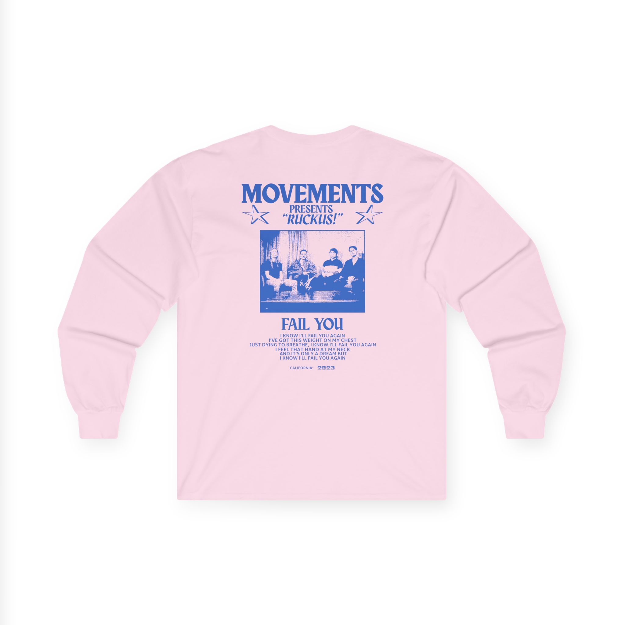 Movements Fail You Photo Unisex Ultra Cotton Long Sleeve Tee