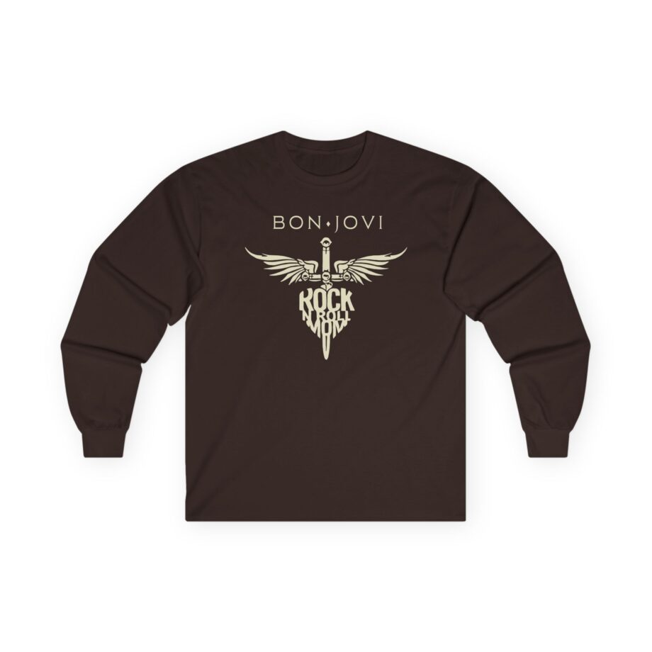 Bon Jovi Rock N' Roll Mom Unisex Ultra Cotton Long Sleeve Tee