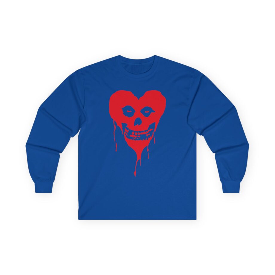 Misfits Fiendish Heart Unisex Ultra Cotton Long Sleeve Tee
