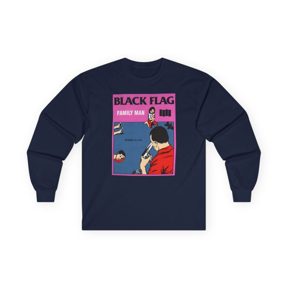 Black Flag Family Man Unisex Ultra Cotton Long Sleeve Tee
