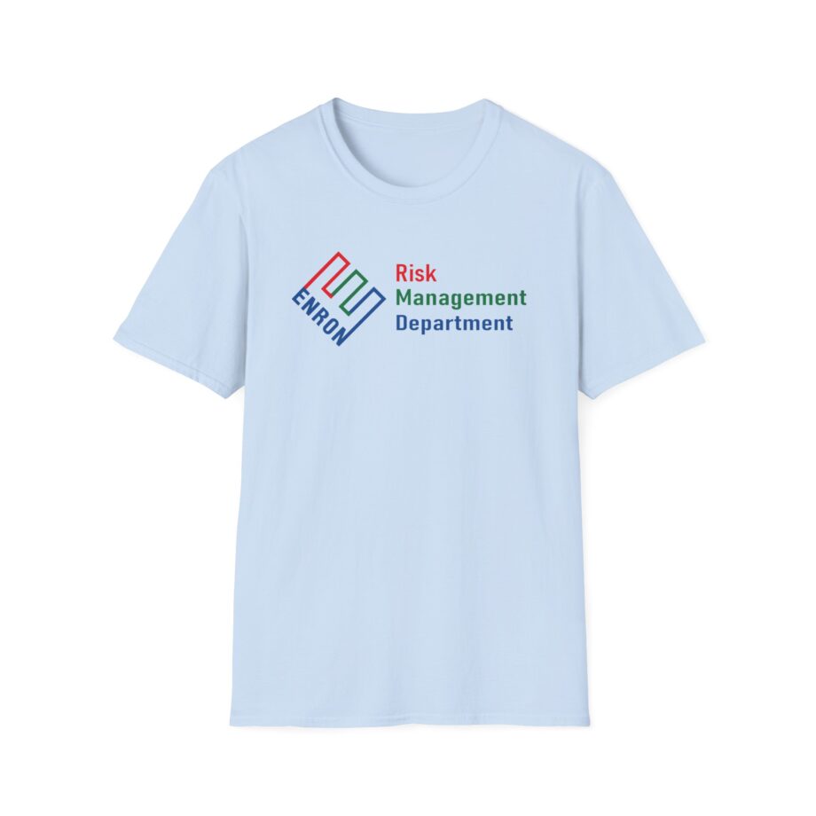 Atrioc Enron Risk Management Department Unisex Softstyle T-Shirt