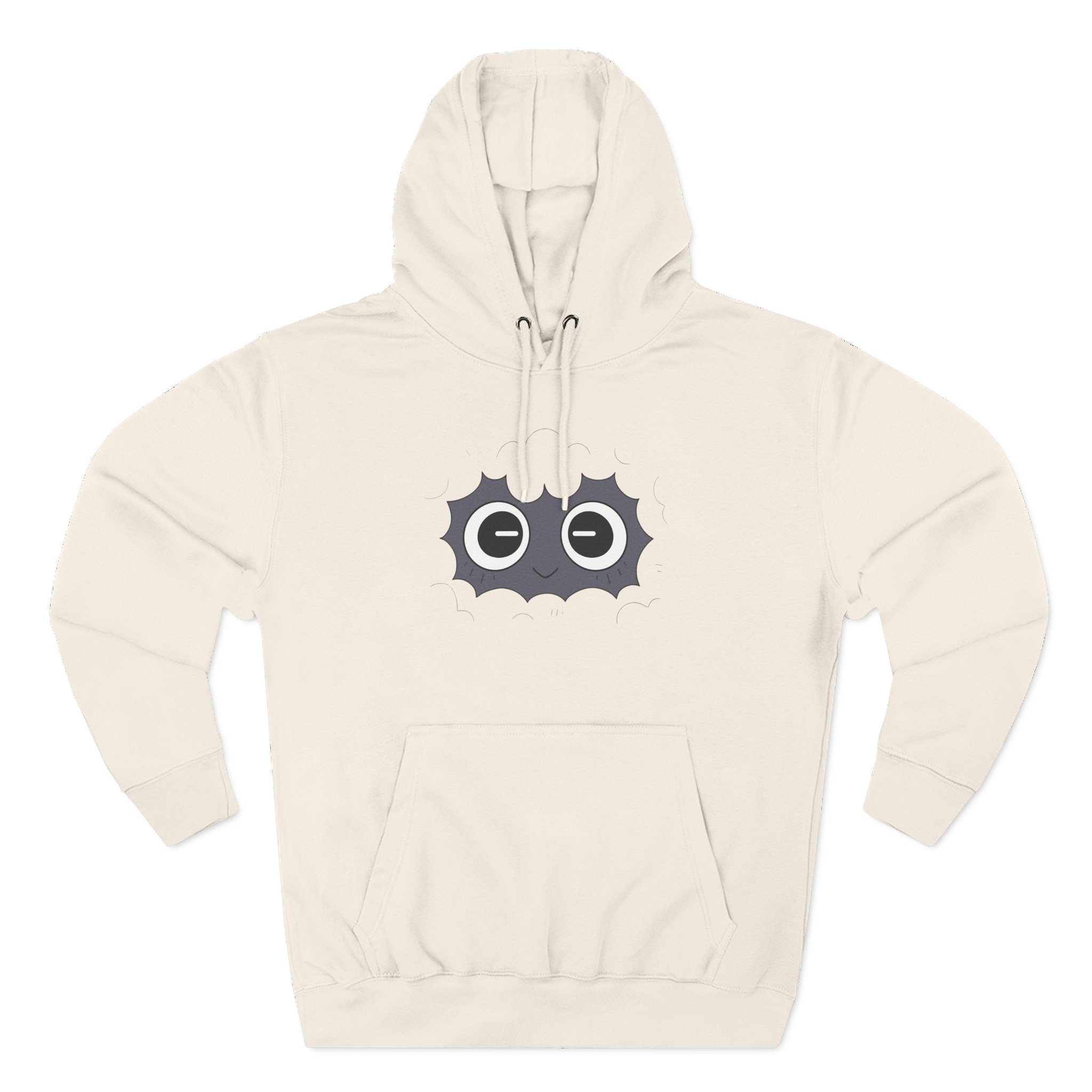 Cult of the Lamb Floofy Lamb Three-Panel Fleece Hoodie