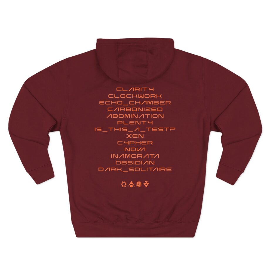 Northlane Obsidian Three-Panel Fleece Hoodie