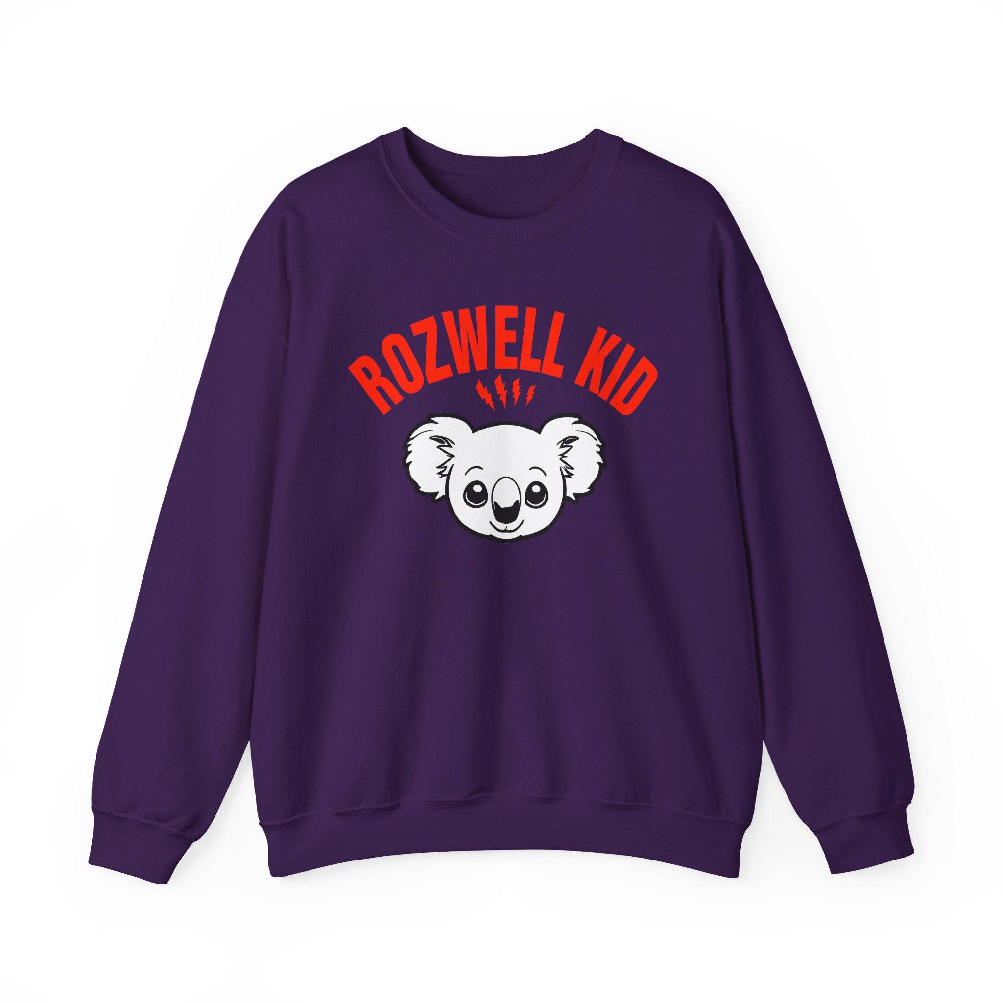 Rozwell Kid Koala Unisex Heavy Blendâ„¢ Crewneck Sweatshirt