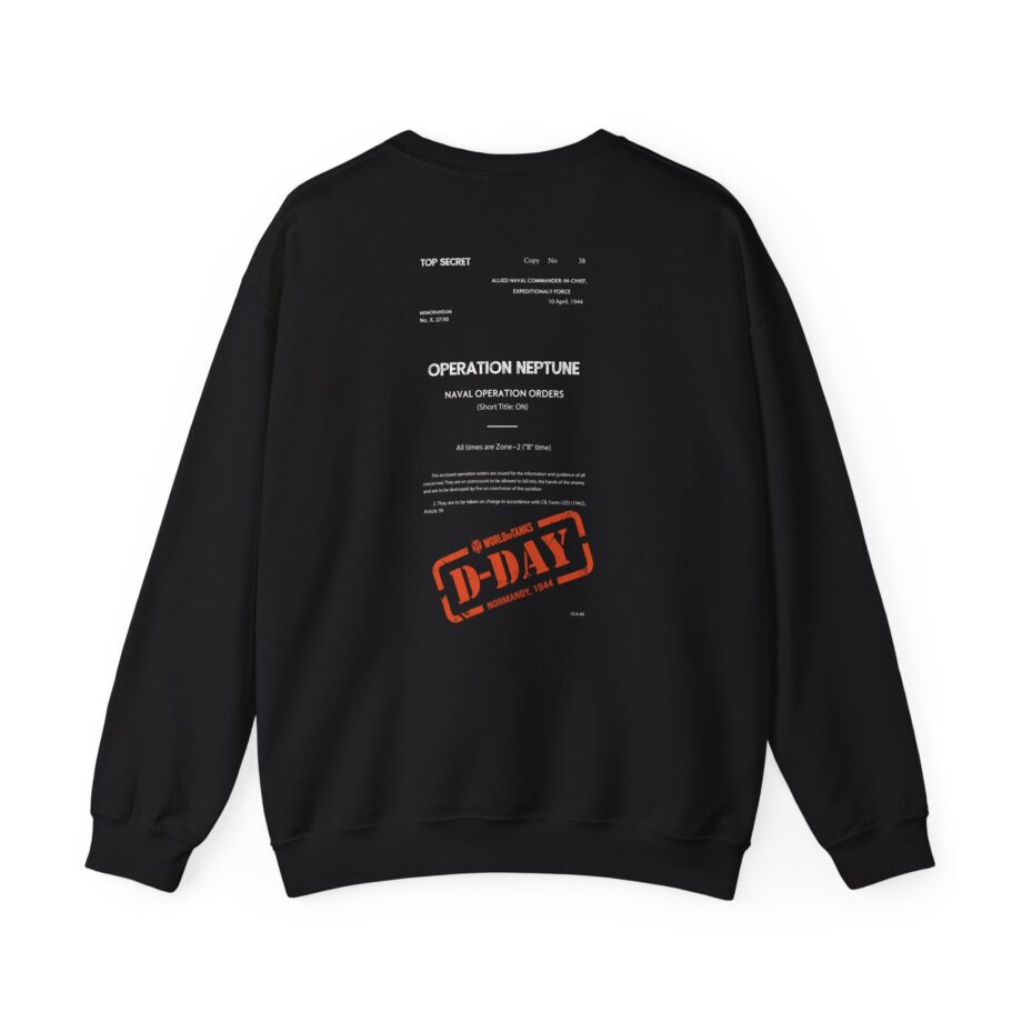 World of Tank Wot D-day Top Secret Unisex Heavy Blend™ Crewneck Sweatshirt