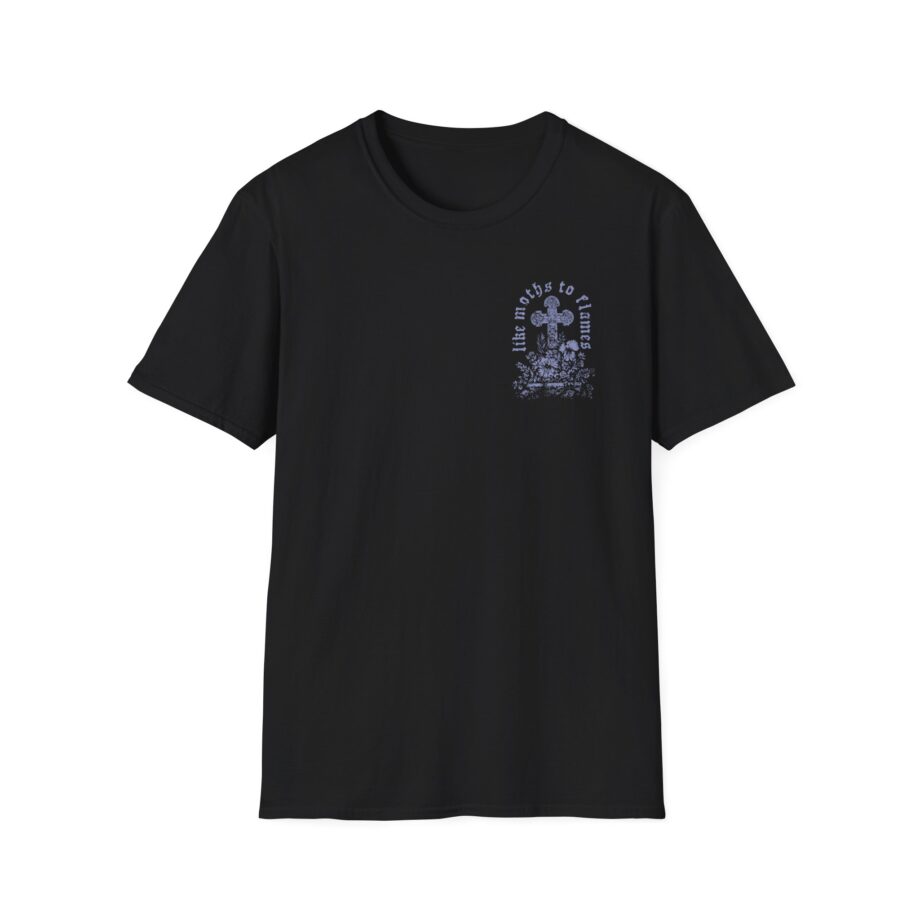Like Moths to Flames Angels Weep Unisex Softstyle T-Shirt