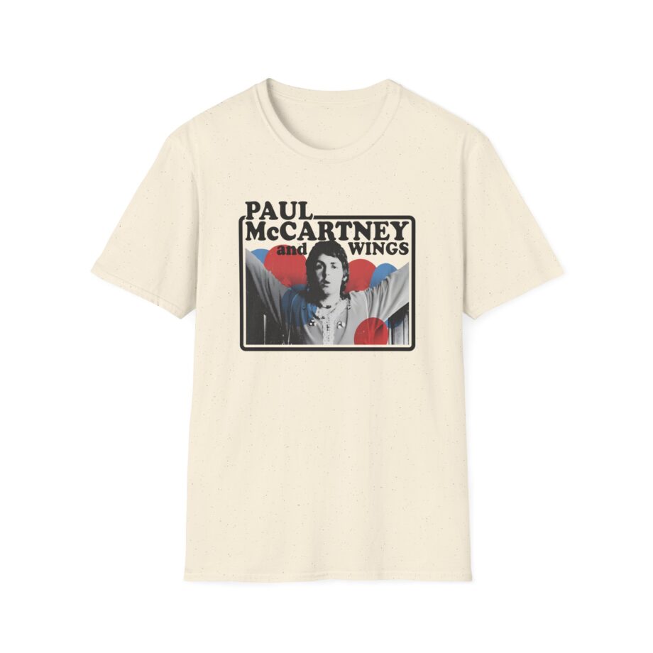 Wings Red Rose Unisex Softstyle T-Shirt