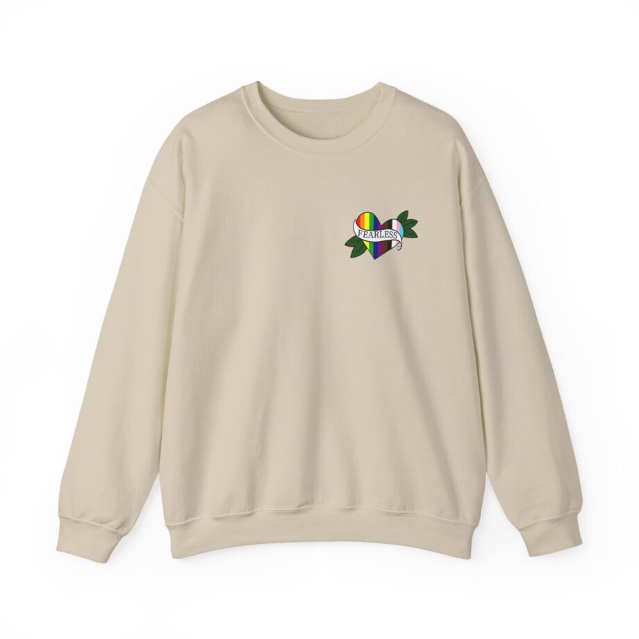 The Pretty Reckless Fearless Unisex Heavy Blend Crewneck Sweatshirt