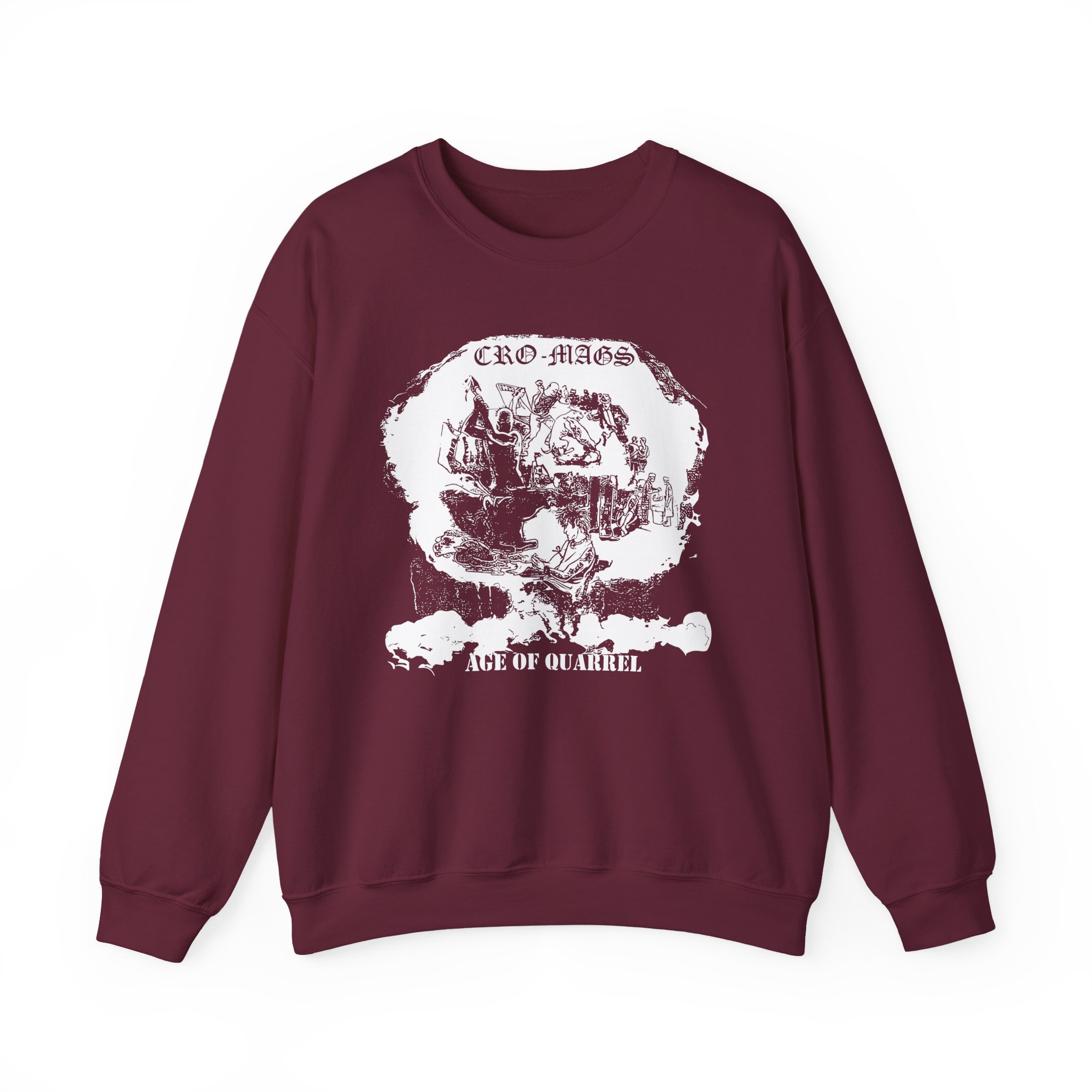 Cro Mags  Aoq10 Unisex Heavy Blendâ„¢ Crewneck Sweatshirt