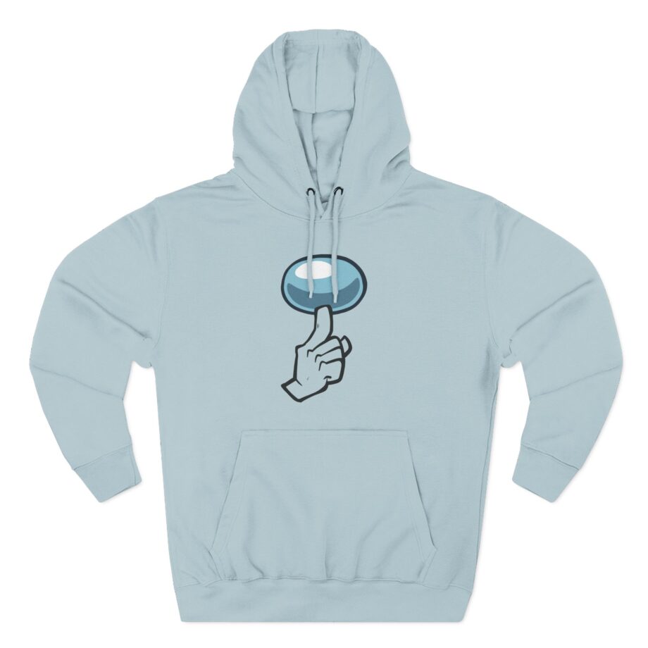 Among Us Shhhirt Three-Panel Fleece Hoodie