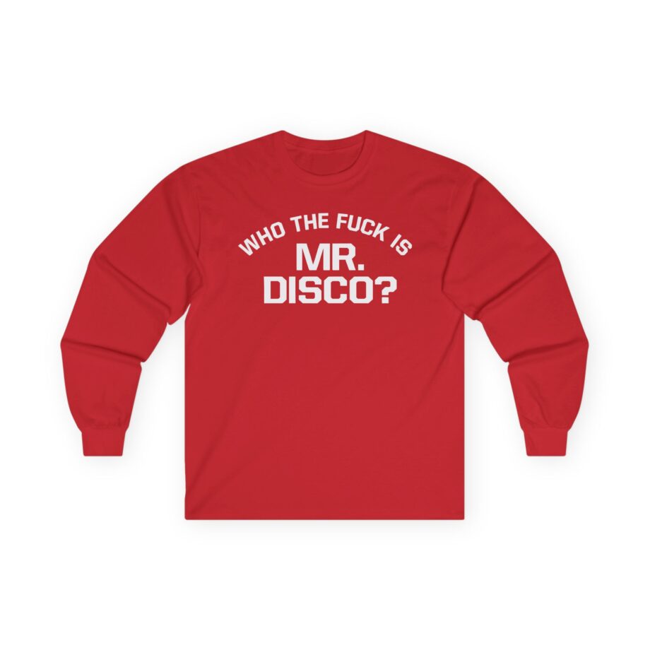 Panic at the Disco Who the Fuck is Mr. Disco Unisex Ultra Cotton Long Sleeve Tee