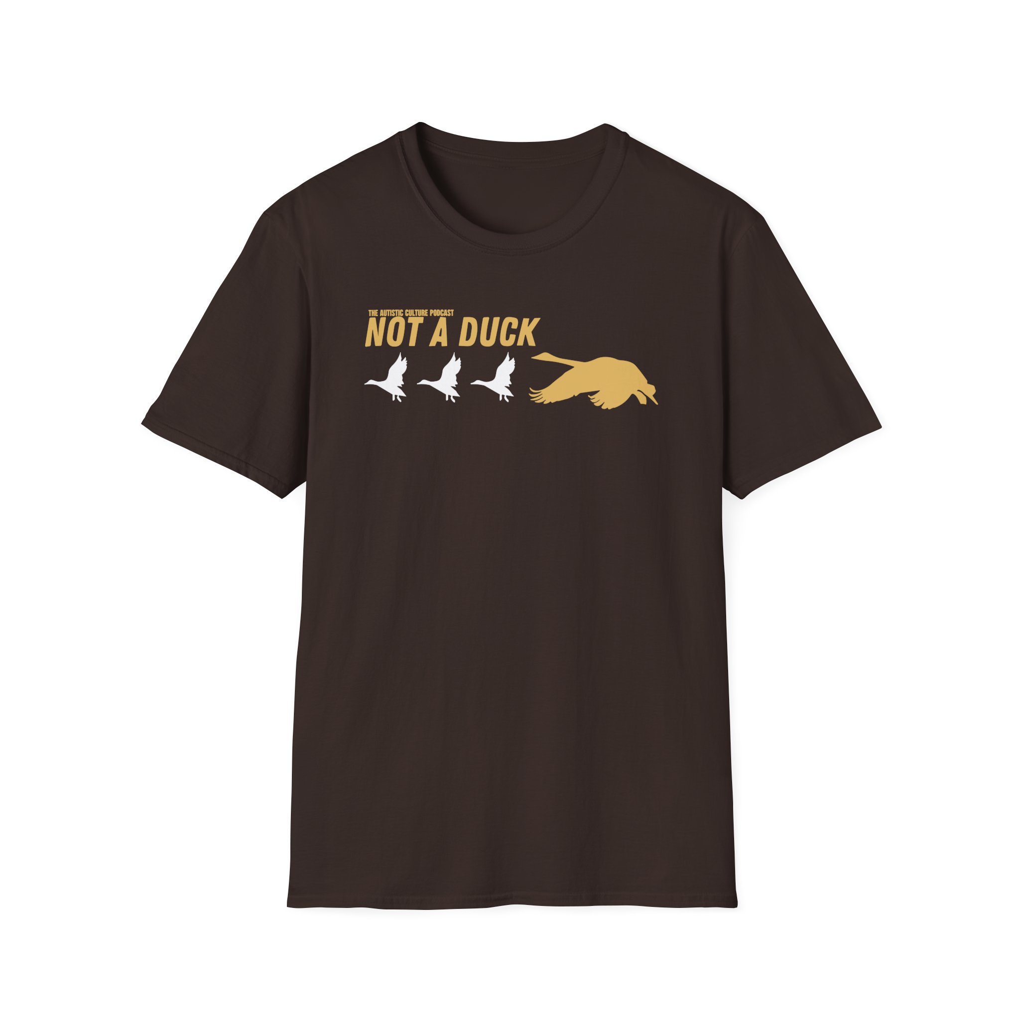 Drawfee Not a Duck Unisex Softstyle T-Shirt
