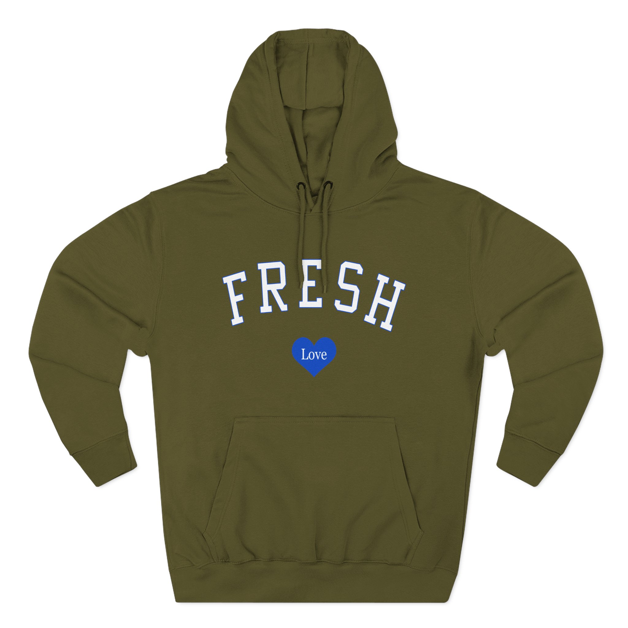 Fresh Love Varsity Three-Panel Fleece Hoodie