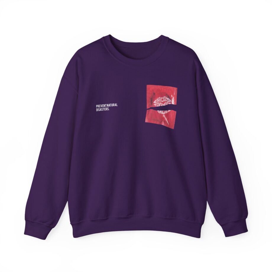 Chicos Toxicos Prevent Natural Disasters Unisex Heavy Blend™ Crewneck Sweatshirt