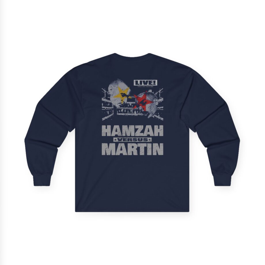 Slushy Noobz Hamzah Versus Martin Unisex Ultra Cotton Long Sleeve Tee