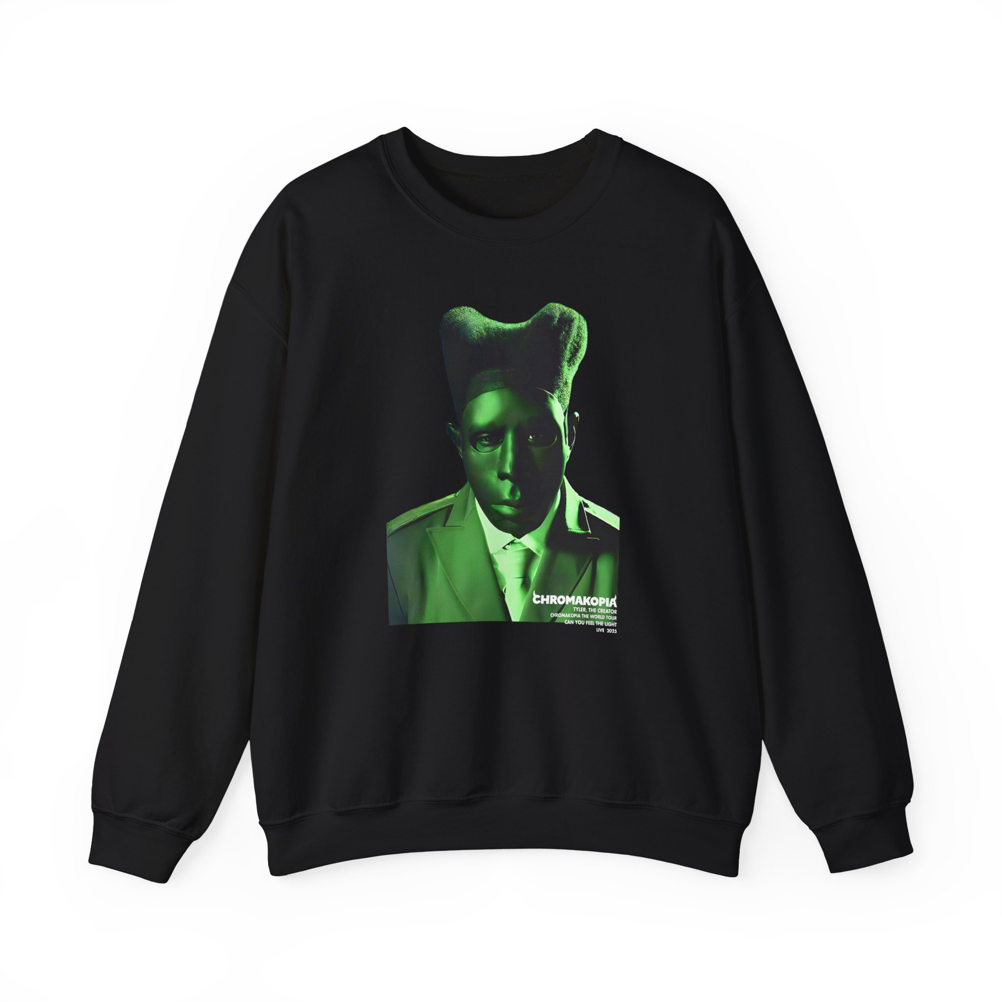 Chromakopia Tyler Face Unisex Heavy Blendâ„¢ Crewneck Sweatshirt