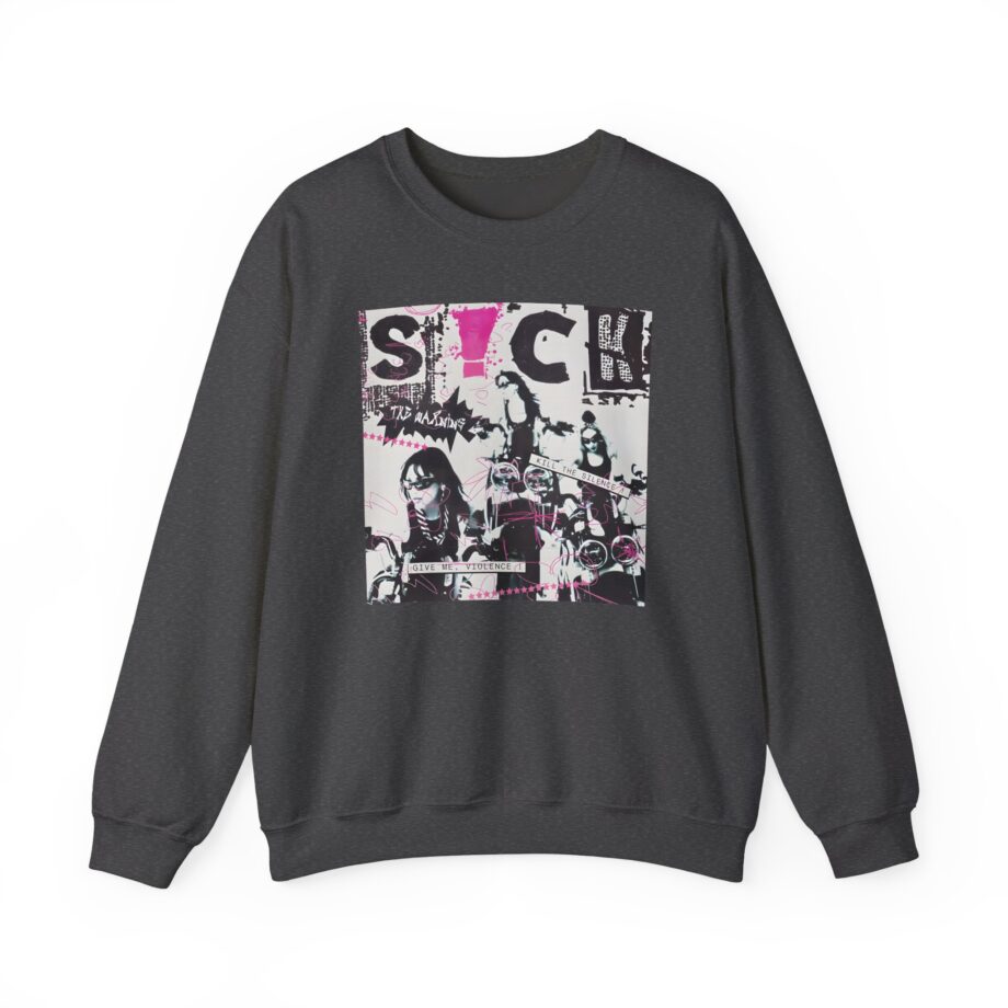 The Warning Black S!ck Unisex Heavy Blend™ Crewneck Sweatshirt