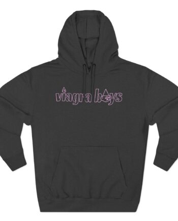 Viagra Boys Goblins Three-Panel Fleece Hoodie