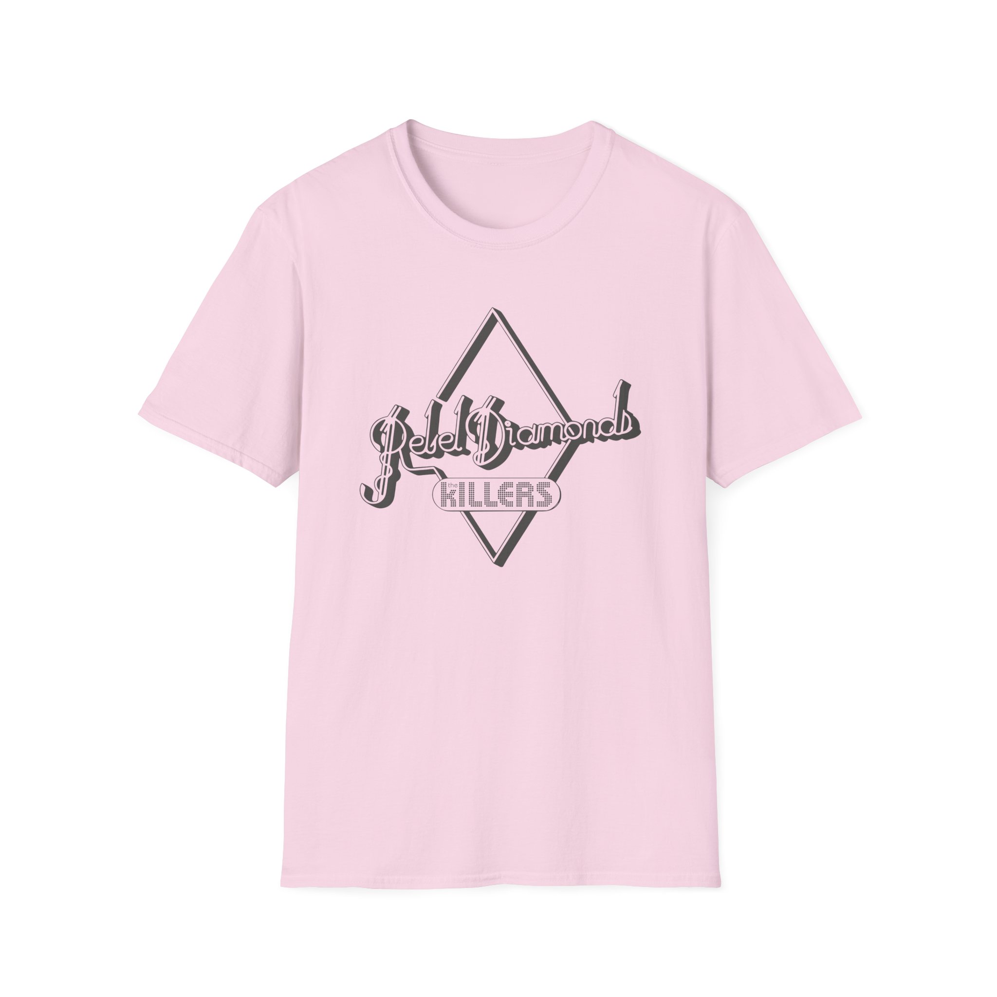 TK Rebel Diamonds Logo Unisex Softstyle T-Shirt