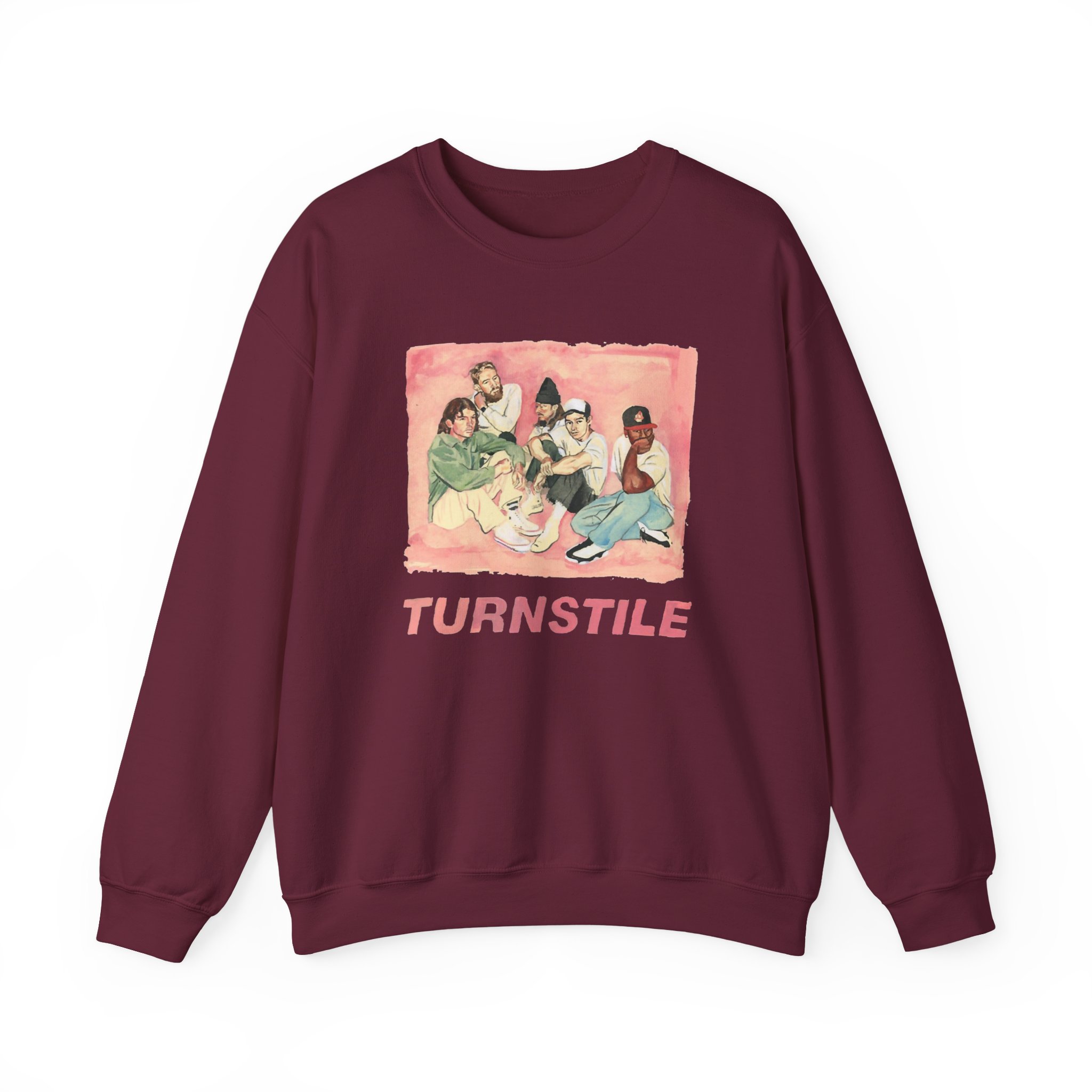 Turnstile Unisex Heavy Blendâ„¢ Crewneck Sweatshirt
