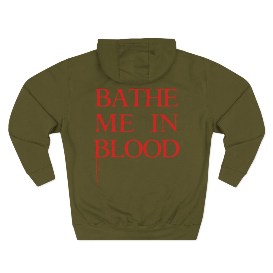Cradle of Filth Bathe Me in Blood Three-Panel Fleece Hoodie