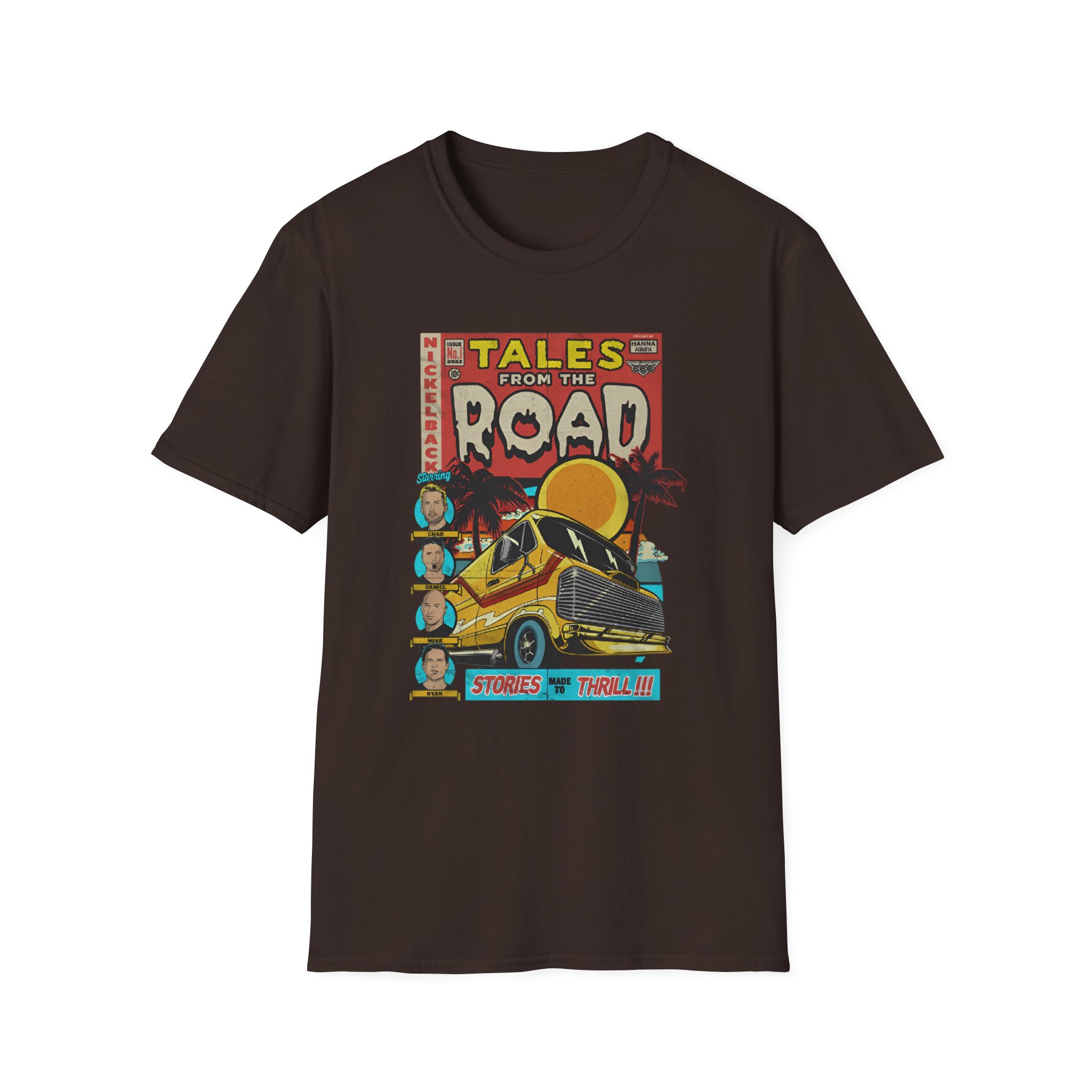 Nickelback Tales From the Road Unisex Softstyle T-Shirt