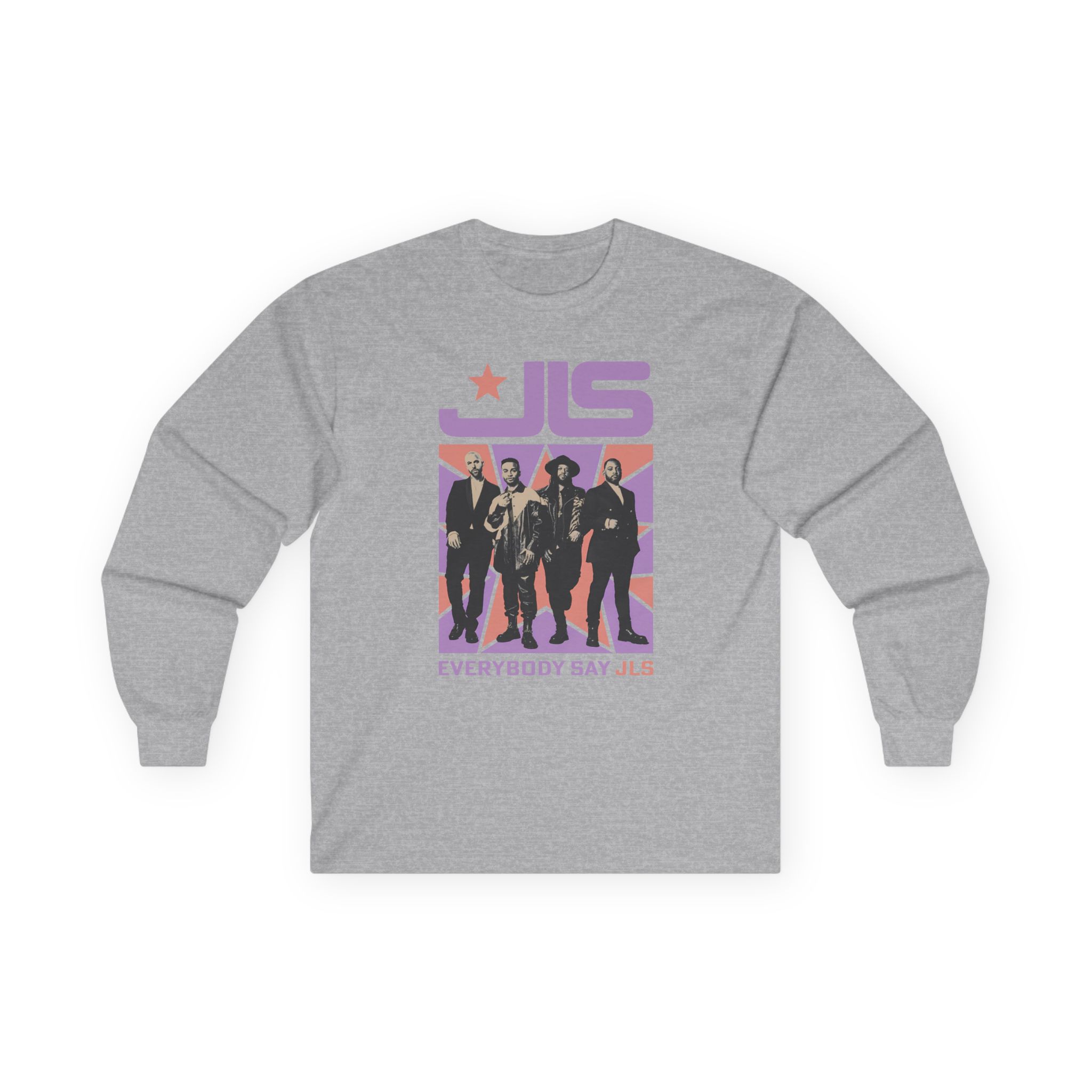 JLS, Everybody Say JLS Photo Star Unisex Ultra Cotton Long Sleeve Tee