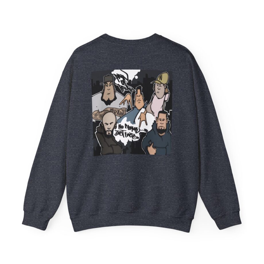 Pain of Truth No Blame...just Facts Unisex Heavy Blend™ Crewneck Sweatshirt