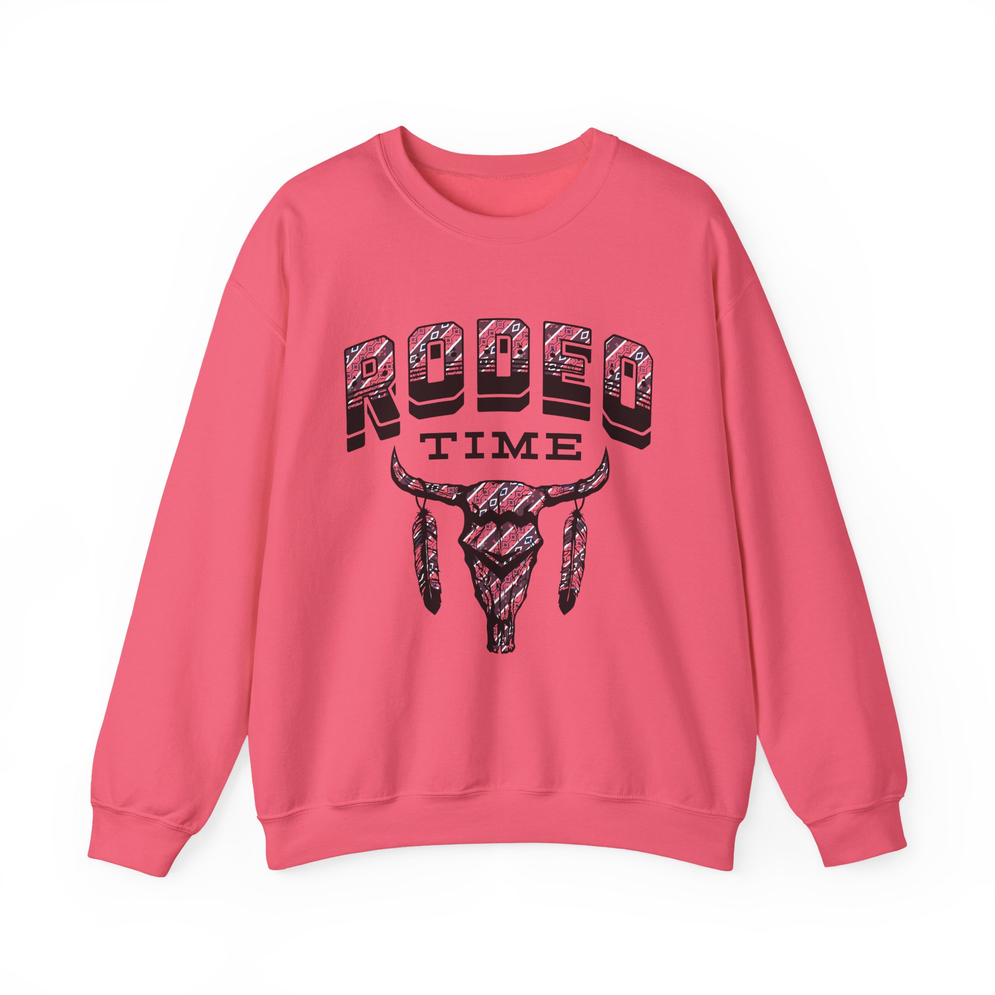 Dale Brisby Tribal Rodeo Time Unisex Heavy Blendâ„¢ Crewneck Sweatshirt