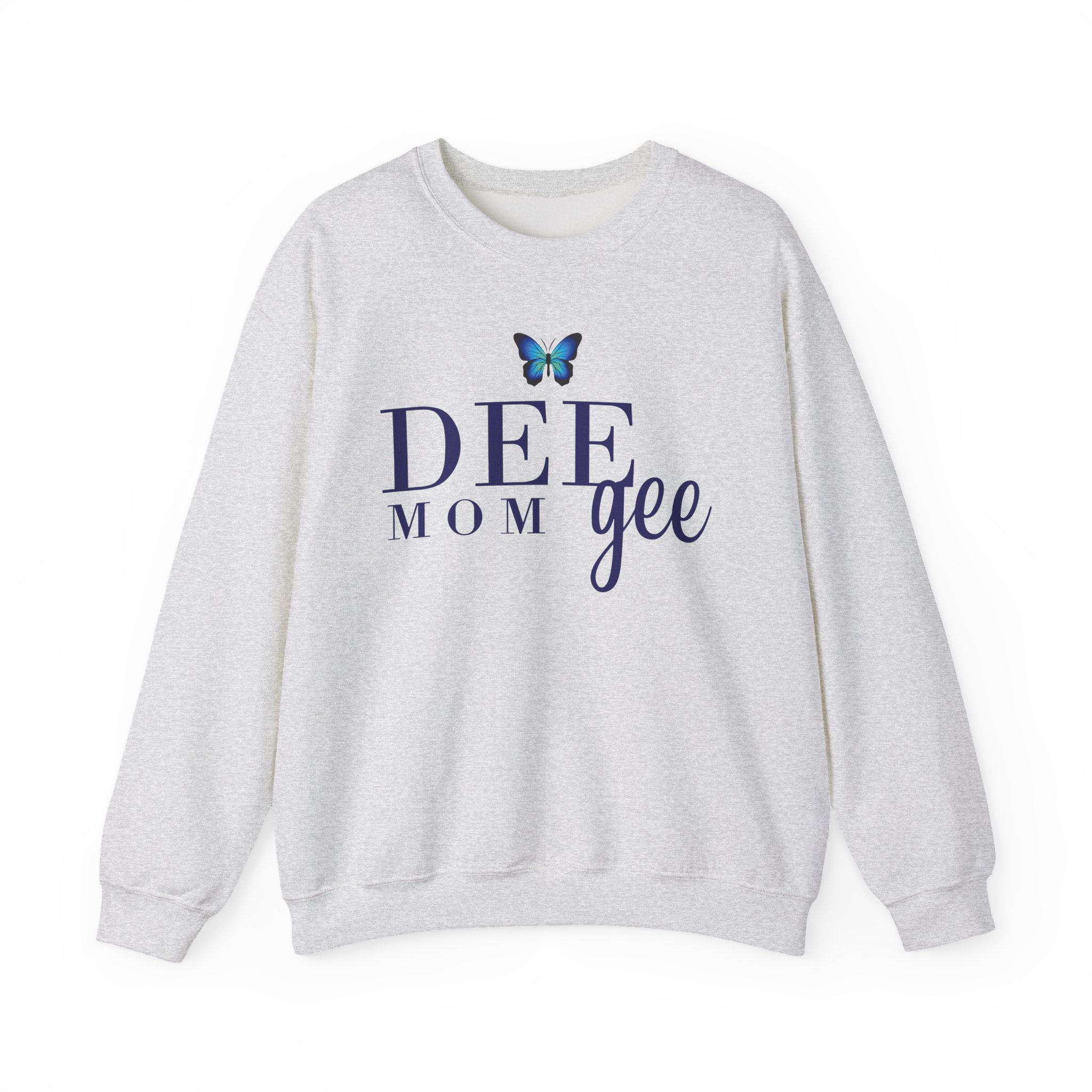 Delta Gamma Butterfly Mom Unisex Heavy Blendâ„¢ Crewneck Sweatshirt