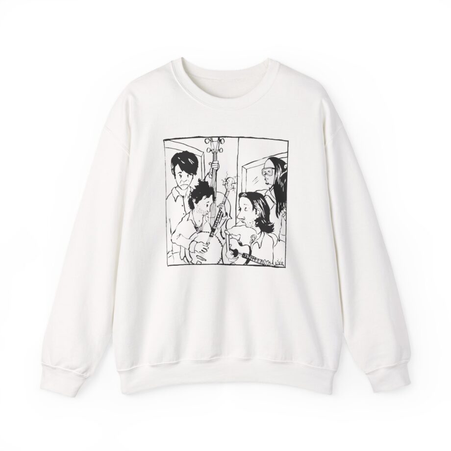 Avett Brothers Seth Drawing Unisex Heavy Blend™ Crewneck Sweatshirt