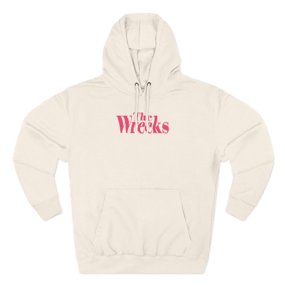 The Wrecks Wavy Three-Panel Fleece Hoodie