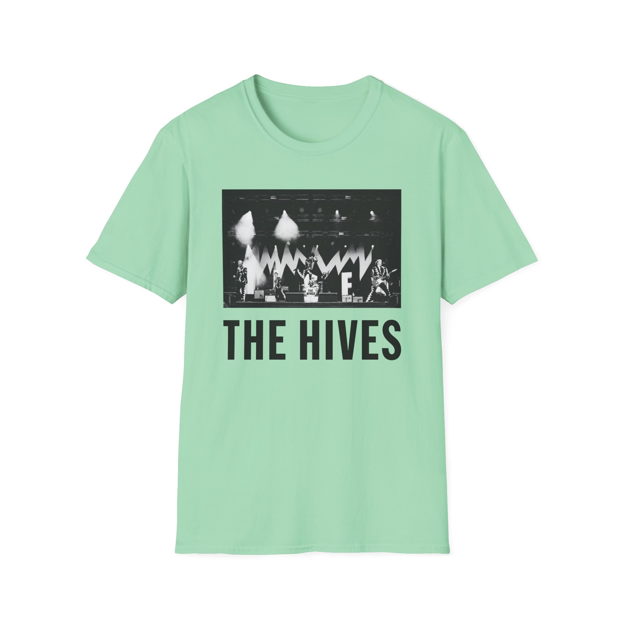 The Hives Live Photo Unisex Softstyle T-Shirt