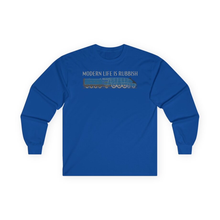Blur Modern Life is Rubbish Train Unisex Ultra Cotton Long Sleeve Tee