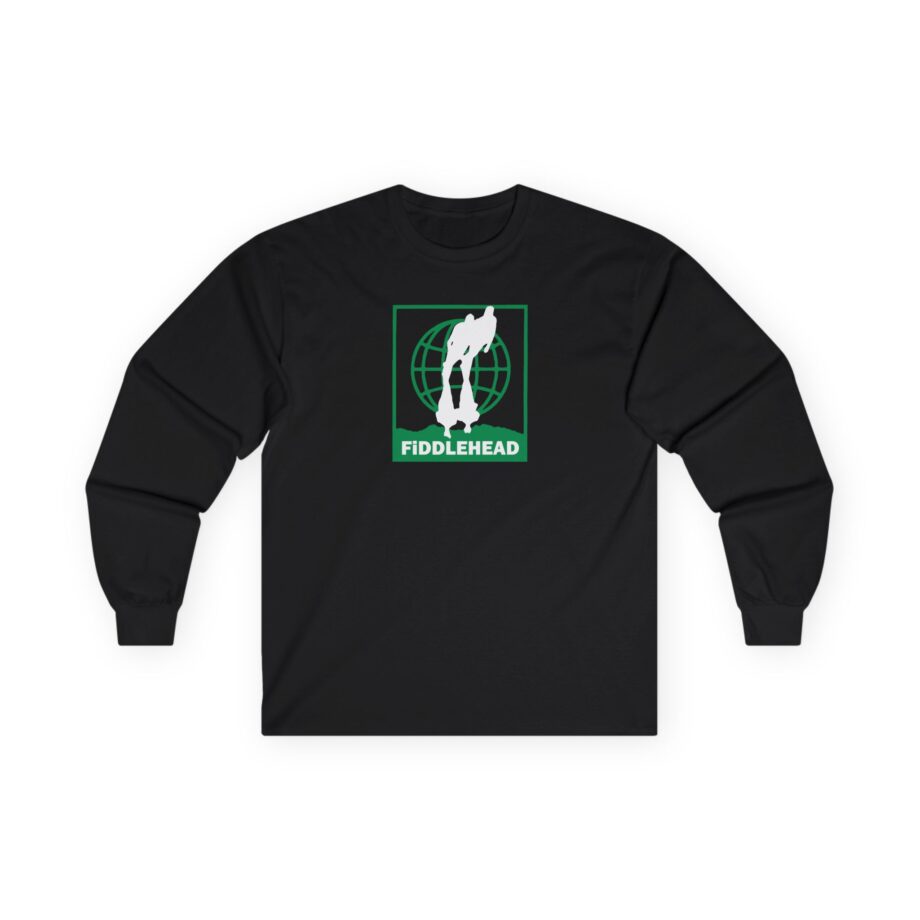 Fiddlehead Globe Unisex Ultra Cotton Long Sleeve Tee