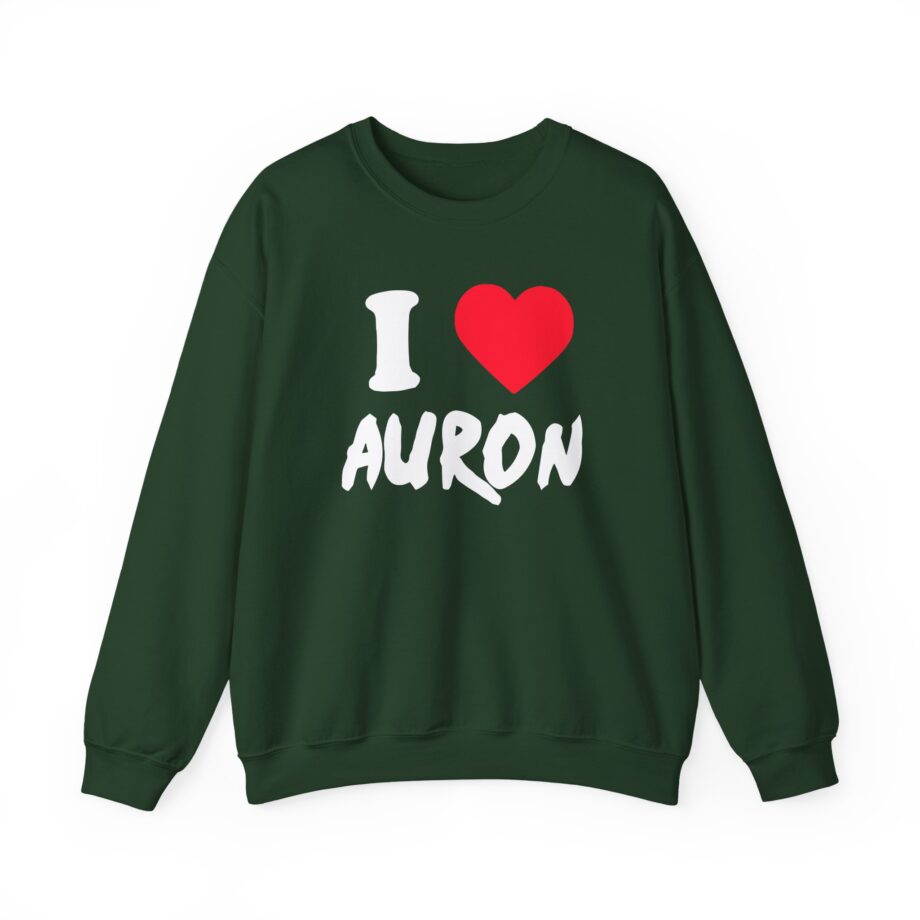 Auronplay I Heart Auron Unisex Heavy Blend™ Crewneck Sweatshirt