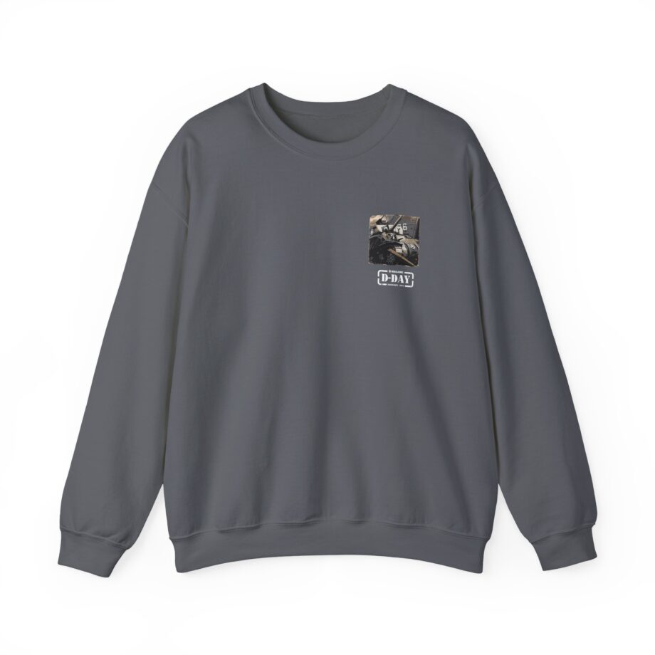 World of Tank Wot D-day Fury Storm Unisex Heavy Blend™ Crewneck Sweatshirt