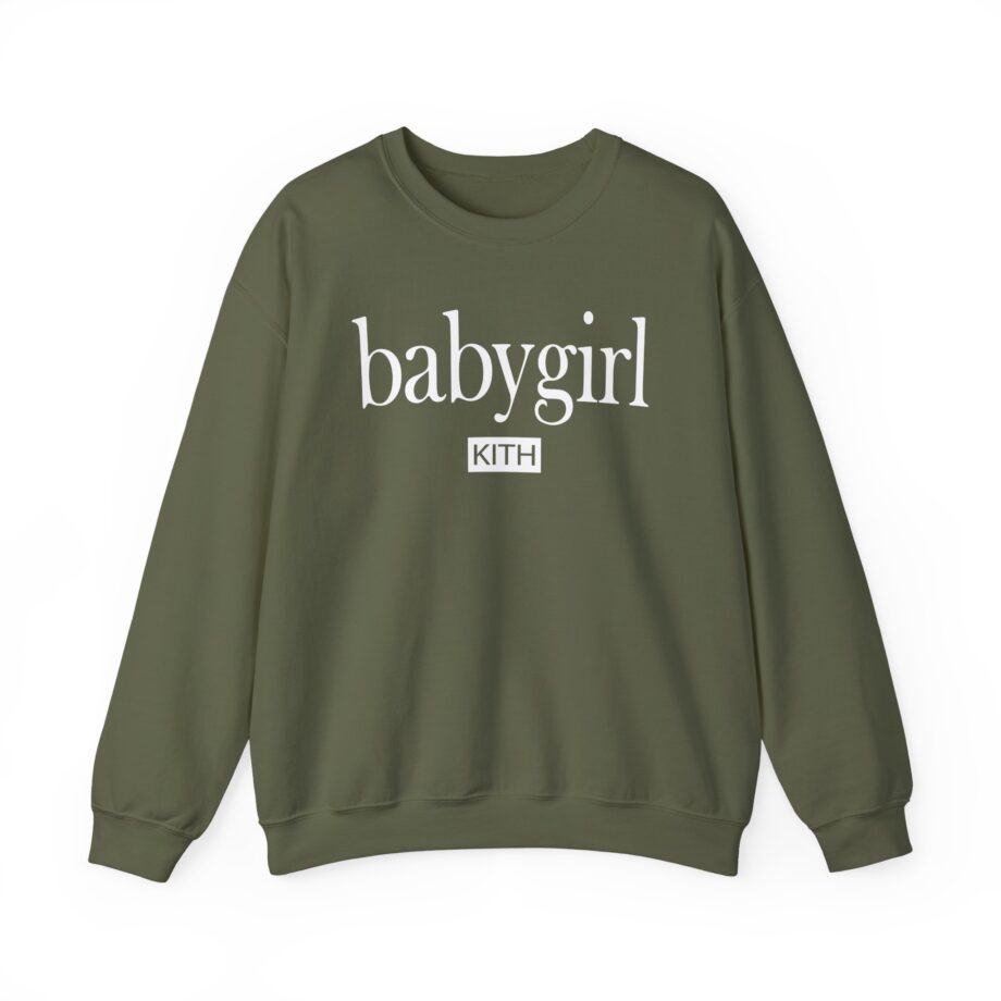 Aaliyah Babygirl Unisex Heavy Blend™ Crewneck Sweatshirt