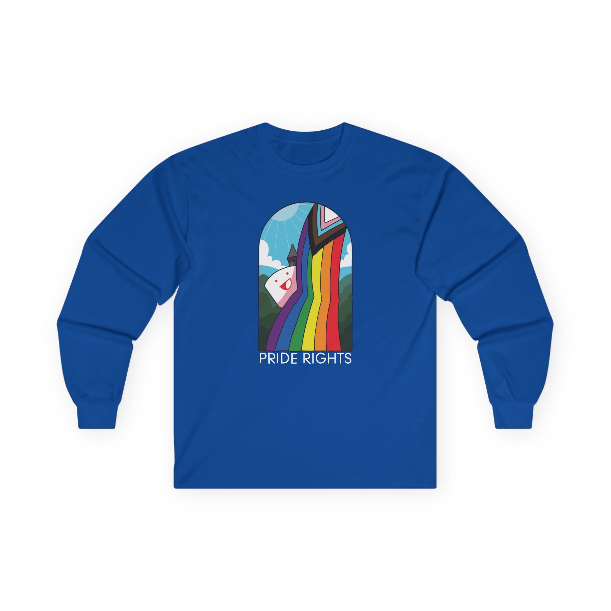 Drawfee Pride Rights Unisex Ultra Cotton Long Sleeve Tee