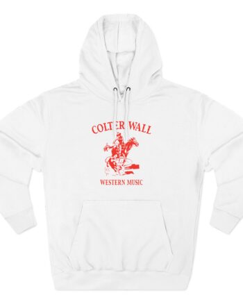 Colter Wall Western Music Youth Three-Panel Fleece Hoodie
