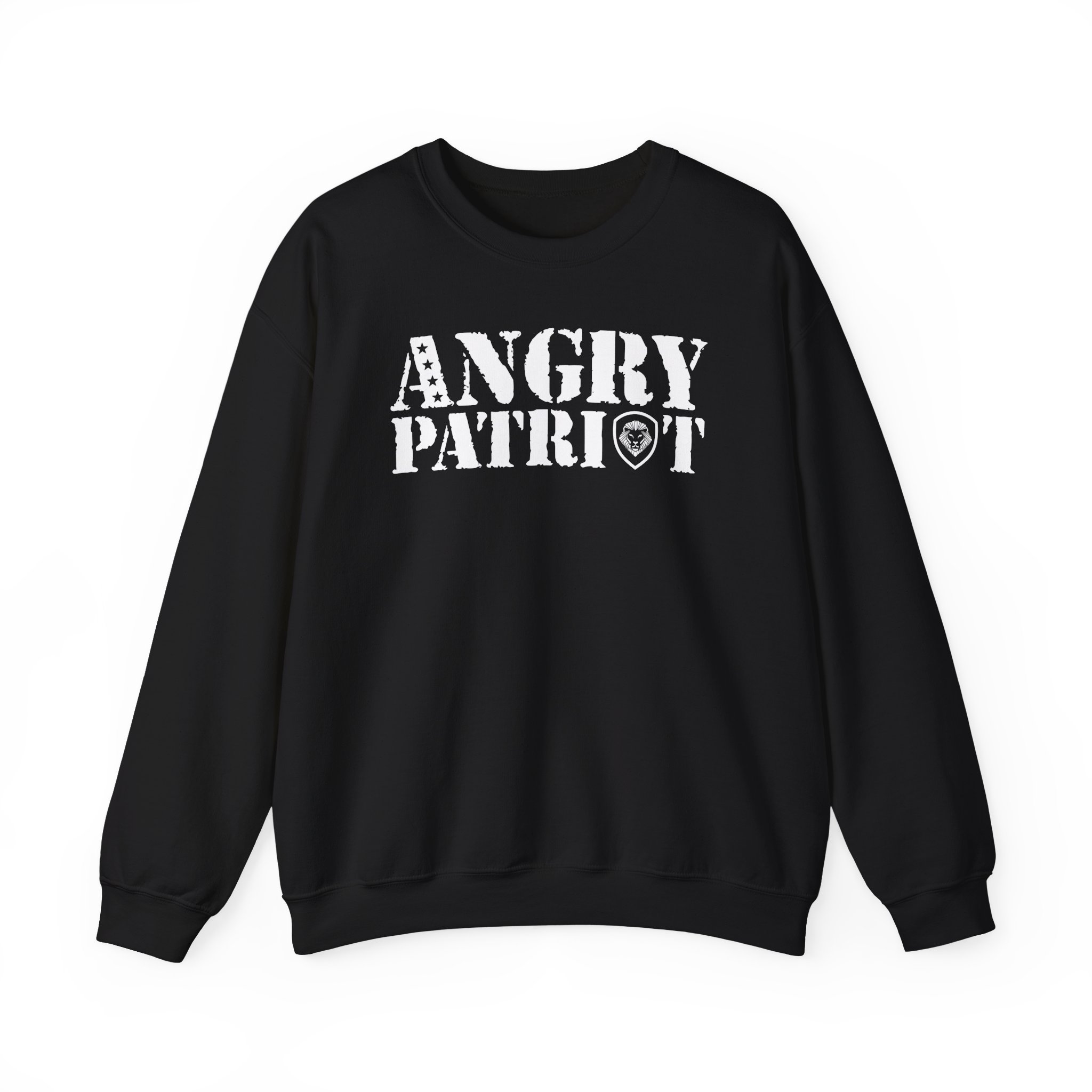 Valuetainment Angry Patriot Unisex Heavy Blendâ„¢ Crewneck Sweatshirt