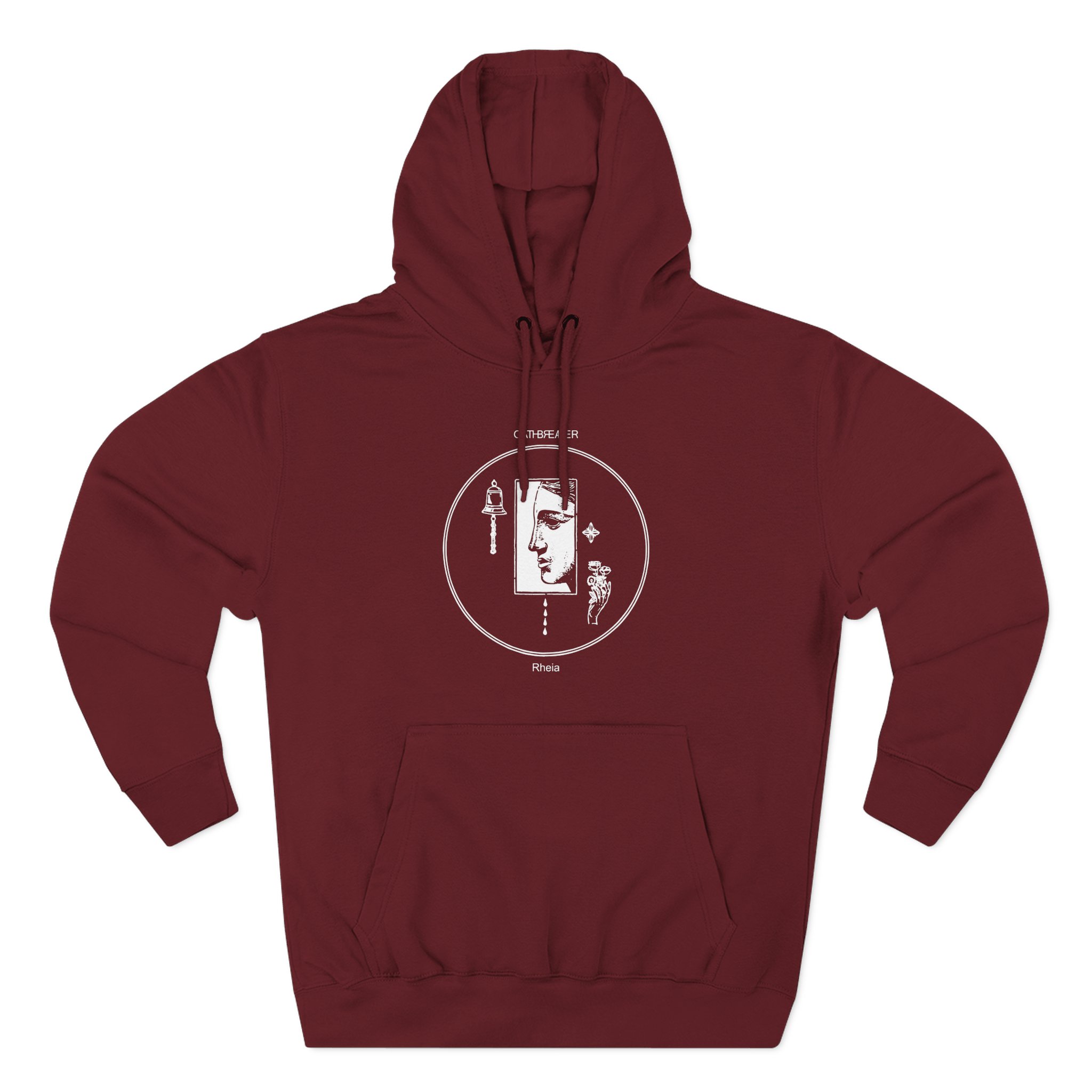 Oathbreaker Face Three-Panel Fleece Hoodie