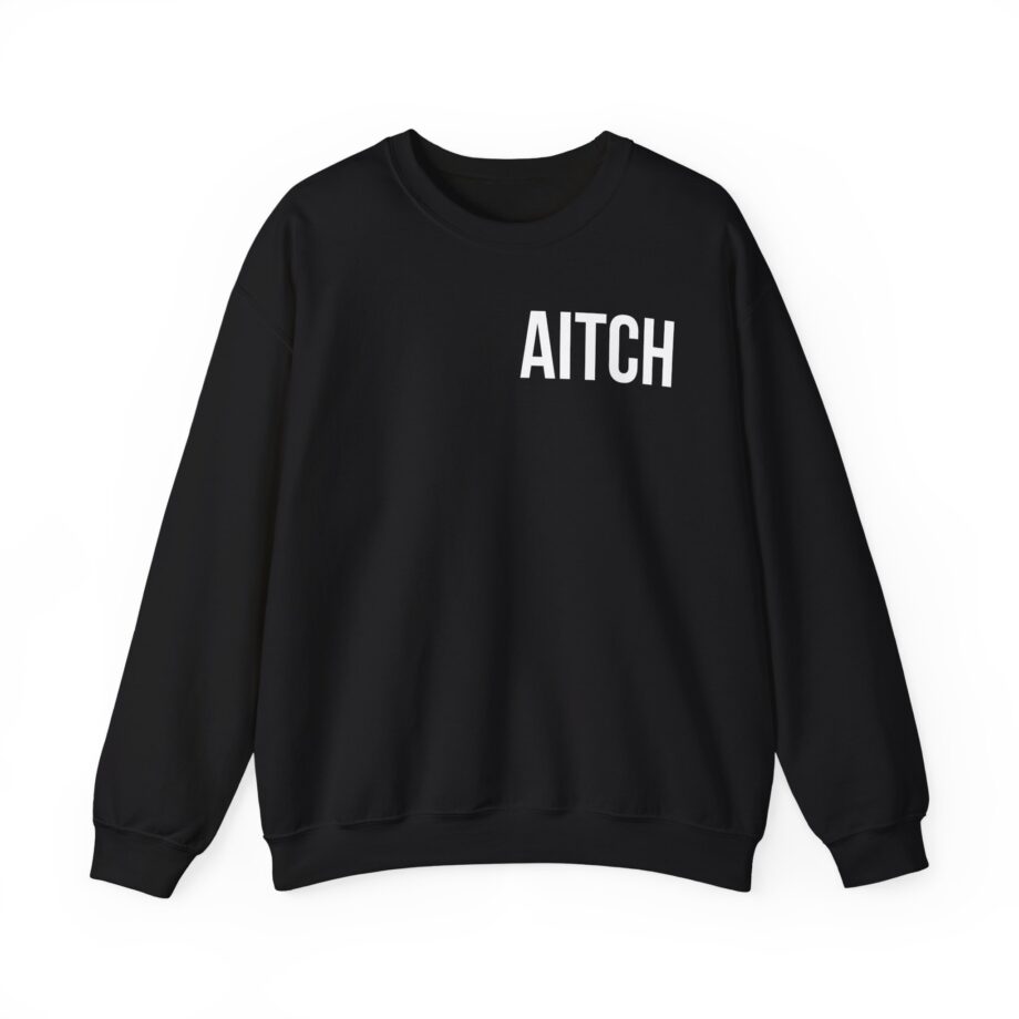 Aitch Pocket Logo Unisex Heavy Blend™ Crewneck Sweatshirt