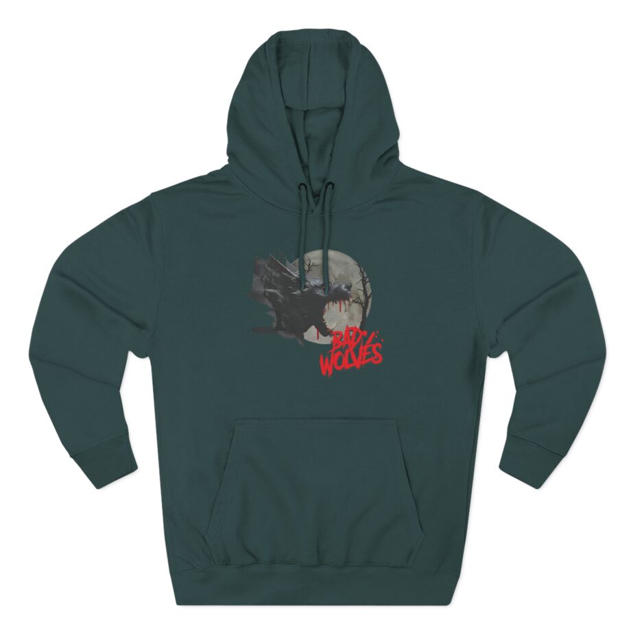Bad Wolves Full Moon Werewolf Three-Panel Fleece Hoodie
