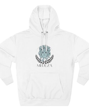 Meduza Head Fleece Three-Panel Fleece Hoodie