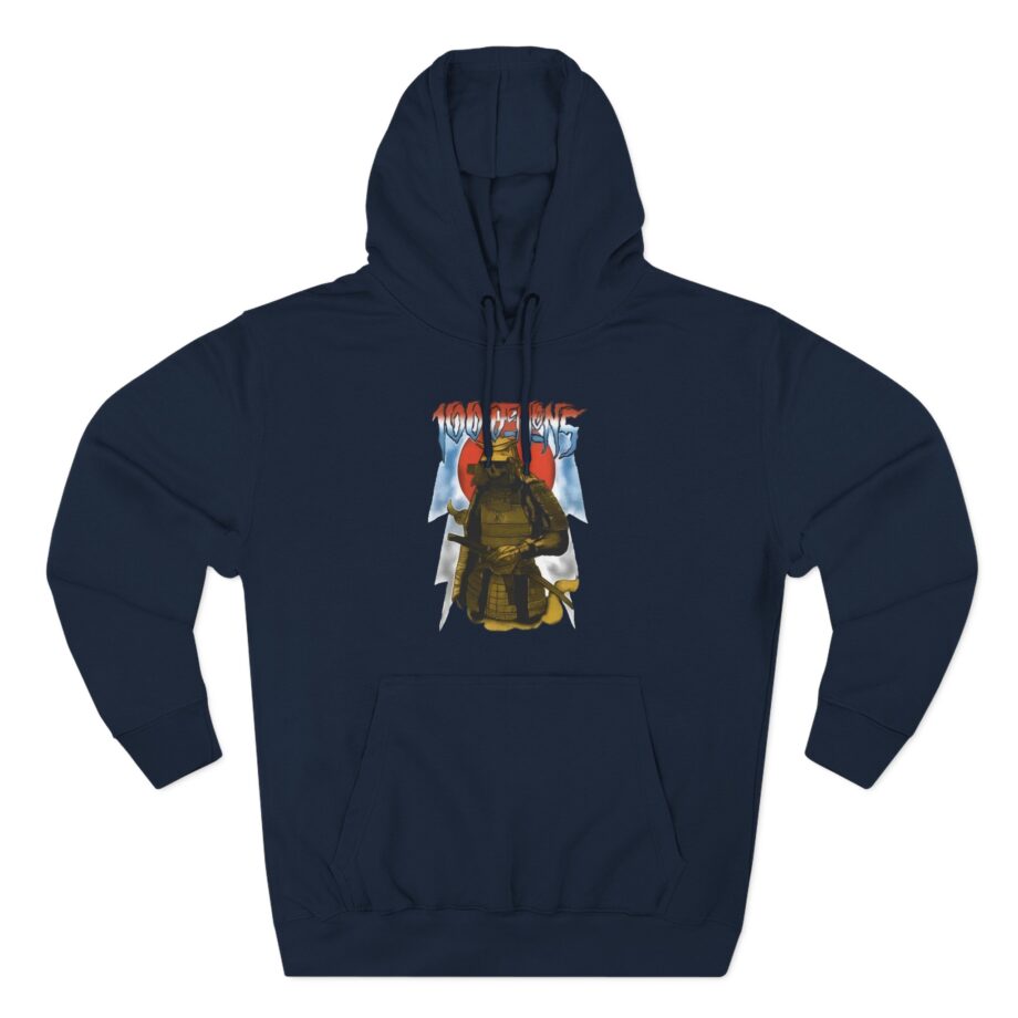 100 Demons Three-Panel Fleece Hoodie