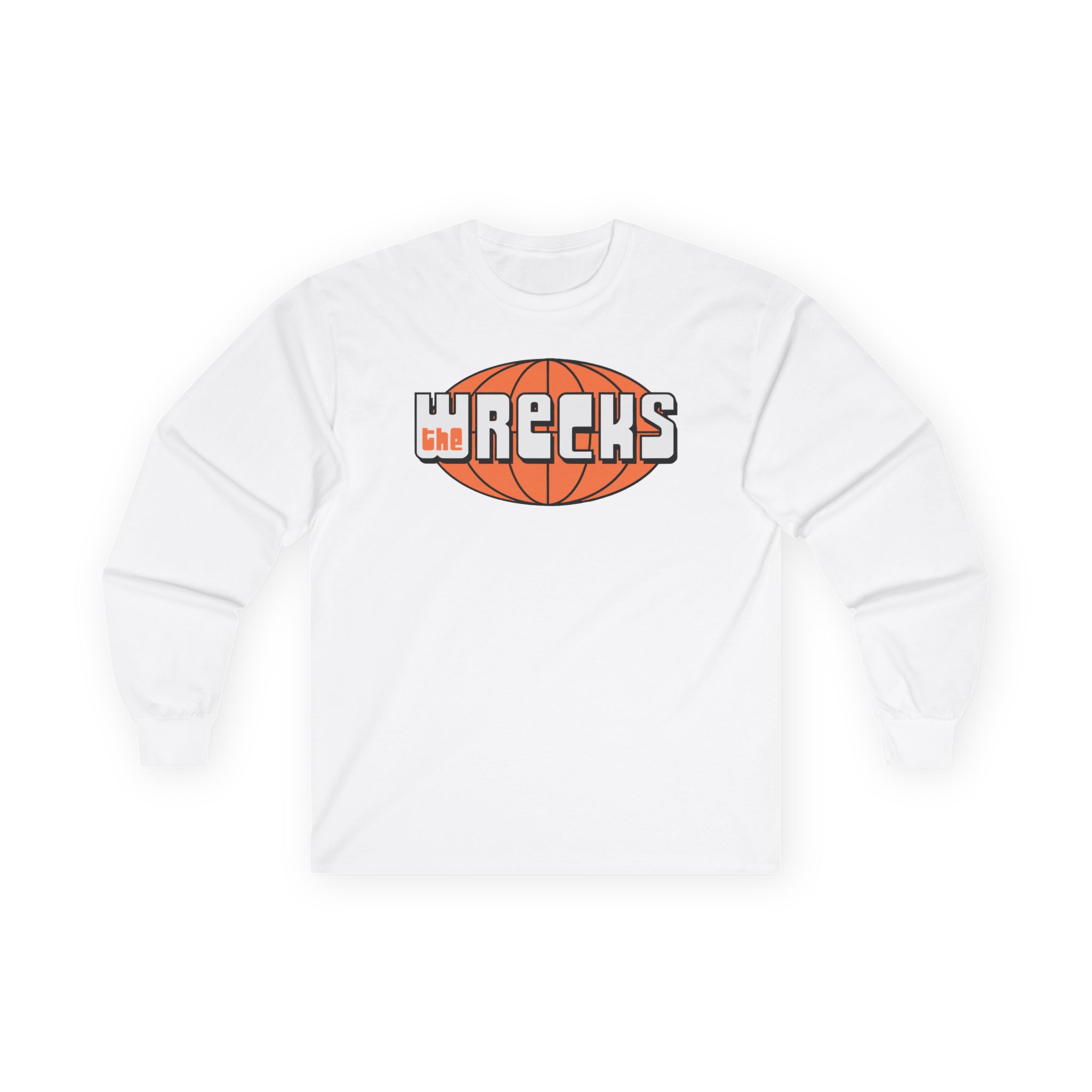 The Wrecks Retro Globe Unisex Ultra Cotton Long Sleeve Tee